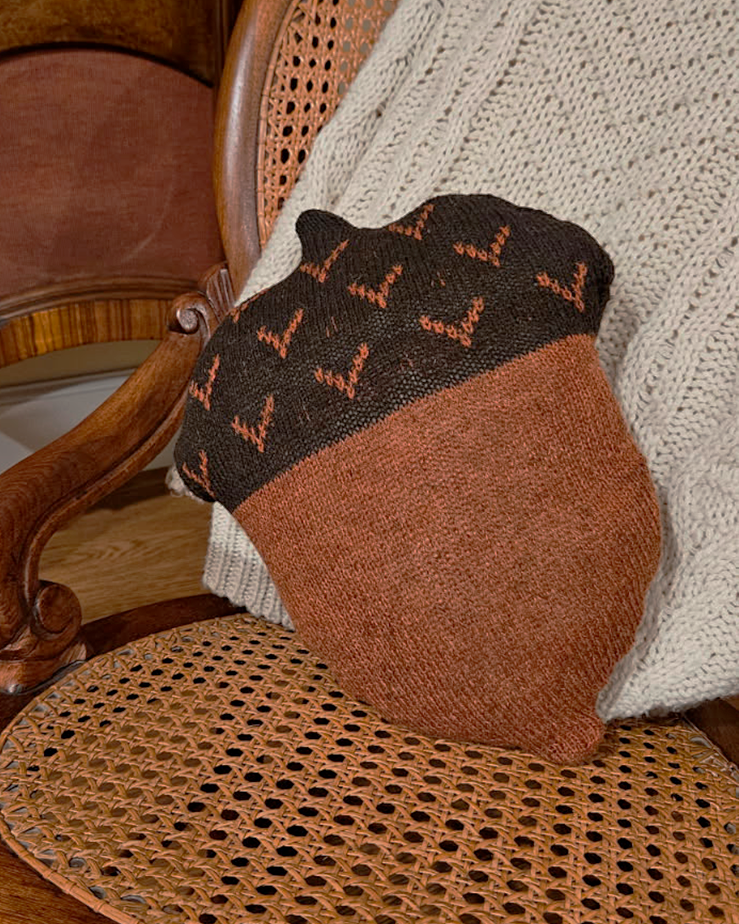 Acorn Throw Pillow
